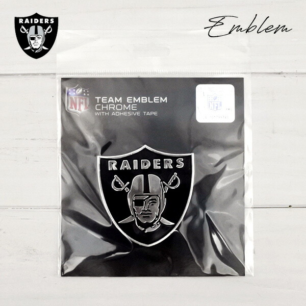 楽天市場】レイダース ロゴ メタル エンブレム NFL RAIDERS 車