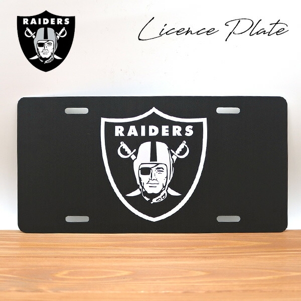 NFL　レイダース　サイン プレート 2枚 NFL レイダース サイン プレート 2枚