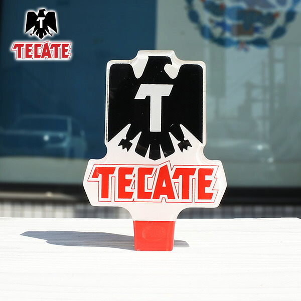 海外直輸入 USED品 ビアサーバーノブ TECATE 約14.4cm シフトノブ テカテ イーグル ビールサーバーノブ ビアタップ ハンドル レッド クリア オートパーツ カスタム カーアクセサリー インテリア おしゃれ シンプル アメリカ ビール タップ 車 アクセサリー アメリカ 雑貨