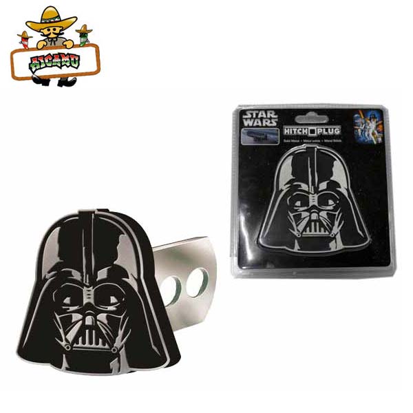 STARWARS ダースベイダー ヒッチカバー クローム ブラック スーパーマン ロゴ スターウォーズ ヒッチキャップ ヒッチプラグ カーアクセサリー 車用品 カー用品 Lowrider ローライダー ウエストコースト west coast アメリカ 雑貨画像