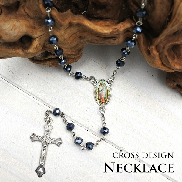 楽天市場】ロザリオ ネックレス メキシコカラー 紐 編み込み 長め