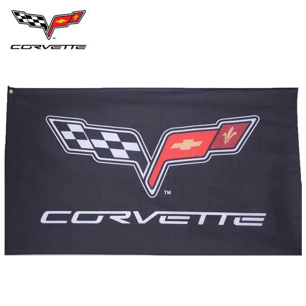 楽天市場 コルベット フラッグ ロゴ Corvette タペストリー 旗 バナー 屋内 屋外 アメリカ雑貨とミニカーのアイカム