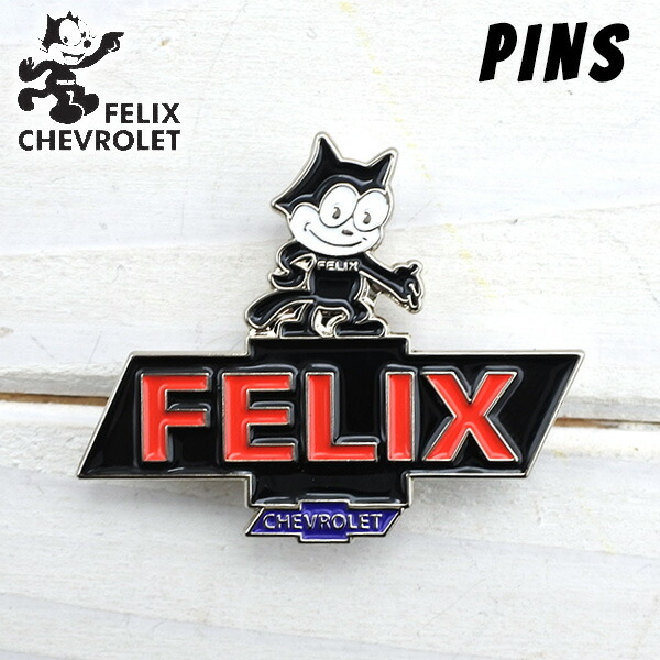 楽天市場】FELIX CHEVROLET ピンバッジ 全3色 ローライダー