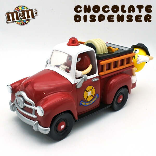 M&M's 消防車 チョコディスペンサー　レア 楽天市場】m&m's チョコレート ディスペンサー レッド グリーン