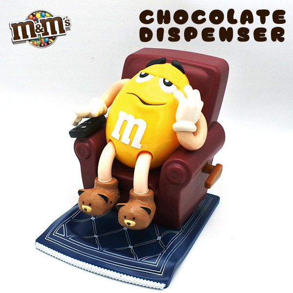 楽天市場】m&m's チョコレート ディスペンサー 全2色 イエロー ブルー 