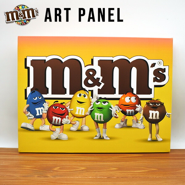 絵画 M&M 楽天市場】m&m's アートパネル エムアンドエムズ m&ms