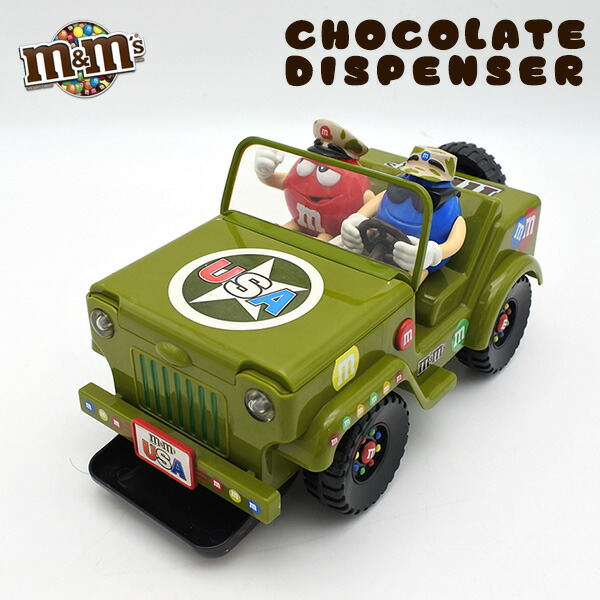 楽天市場】海外直輸入 USED品 m&m's チョコレート ディスペンサー 1999