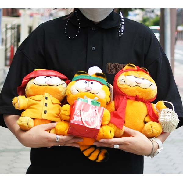はあります 海外直輸入 ヴィンテージ品 キャラクター マスコット 人形 猫 Garfield アメリカ雑貨とミニカー