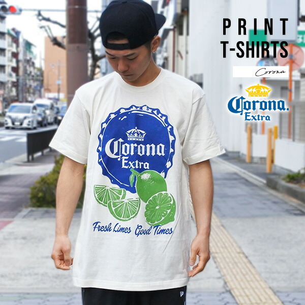 【美品　海外古着】コロナビール　CORONAビール　ゲームシャツ　ビックサイズ Tシャツ 半袖 メンズ コロナ コロナビール CORONA ブルー グレー