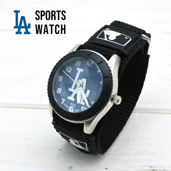 楽天市場】ドジャース 腕時計 アナログ ウォッチ ナイロン ストラップ