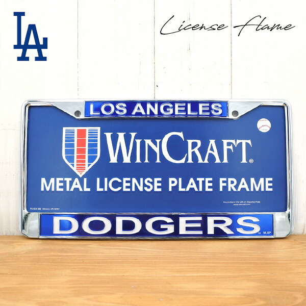 ロサンゼルス・ドジャース ライセンスプレート ロサンゼルス・ドジャース ライセンスプレート ドジャース メタル