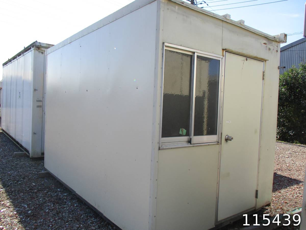 楽天市場 中古 3 5m 2 2坪 4 4帖 7 2平米 中古ユニットハウス 中古プレハブ 中古コンテナ スーパーハウス バイクガレージ 事務所 倉庫 物置 店舗 仮設 ビッグ10