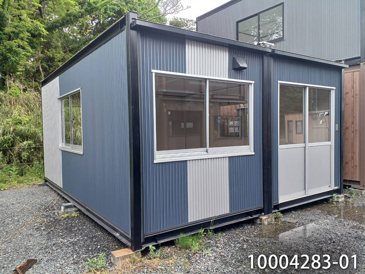 楽天市場】【中古】5.7m 2連棟 ユニットハウス 8坪 16畳 26.4 楽天市場】【中古】5.7m 2連棟 ユニットハウス 8坪 16畳 26.4