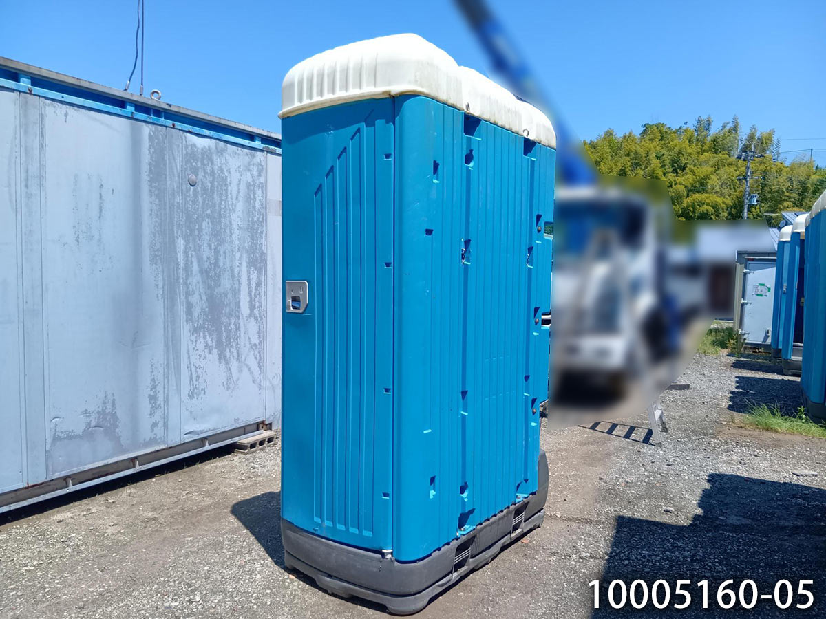 楽天市場】【中古】 仮設トイレ 和式 汲み取り式 0.4坪 0.8畳 1.3平米