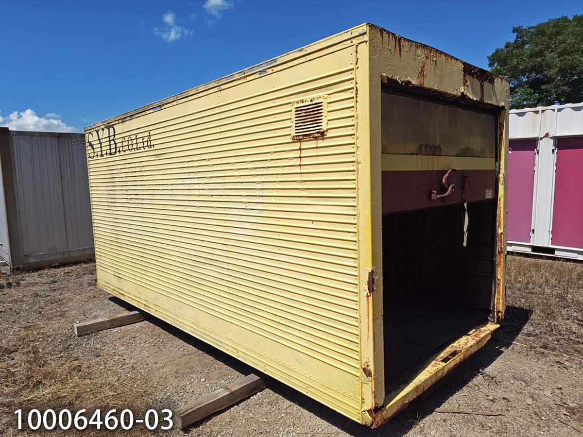 物置　コンテナ　バイクガレージ　ハウス　ＤＩＹ　中古　☆引き取り限定　期間限定 楽天市場】【中古】3.6m バイクコンテナ 2.2坪 4.5畳 7.4平米