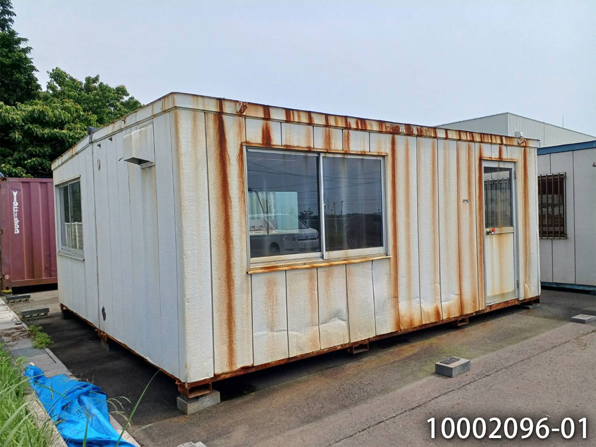 楽天市場】【中古】ナガワ 5.6m 2連棟 ユニットハウス 7.9坪 15.8畳