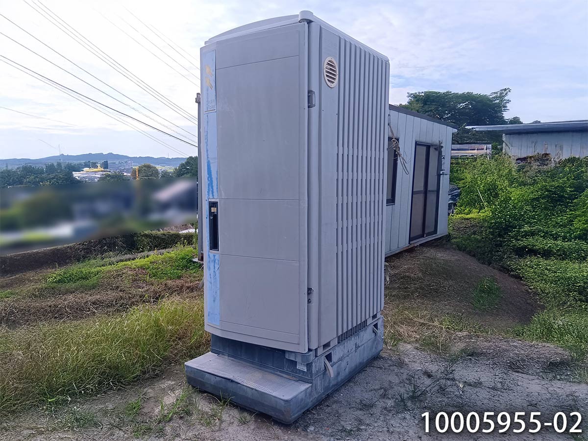 楽天市場】【中古】 仮設トイレ 和式 汲み取り式 0.4坪 0.8畳 1.4平米