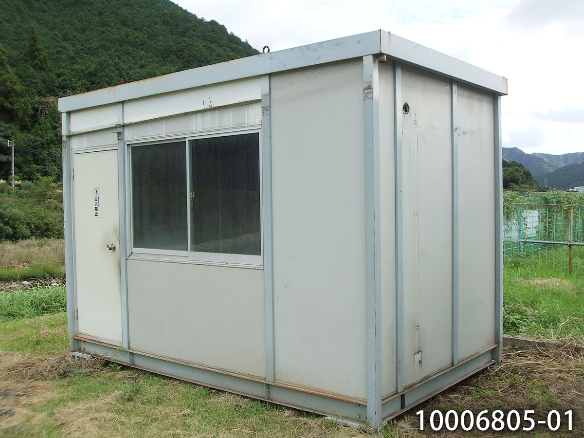楽天市場】【中古】富士重工 4.7m 組立式ユニットハウス 5.5坪 10.9畳 