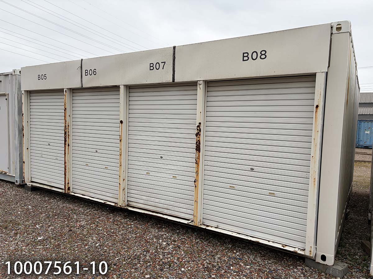 楽天市場】【中古】 20ft コンテナ 3シャッター 4.4坪 8.9畳 14.7平米 