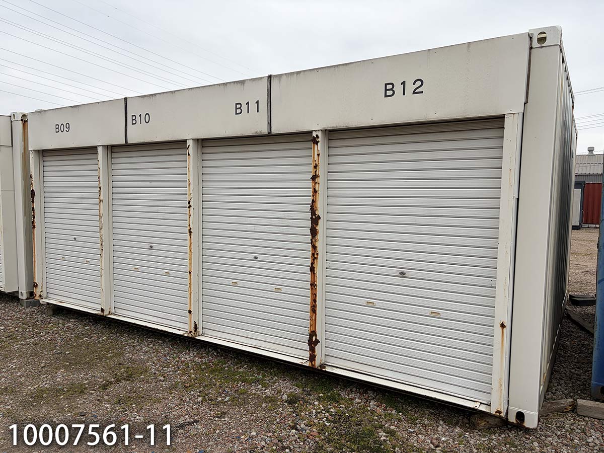 楽天市場】【中古】 20ft コンテナ 3シャッター 4.4坪 8.9畳 14.7平米 