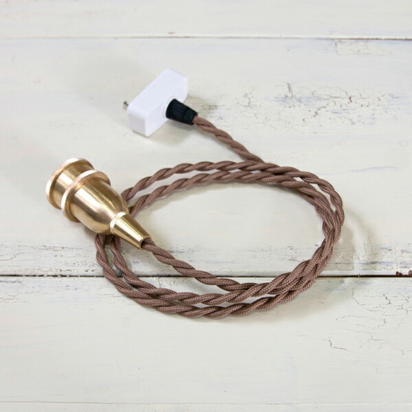 AXCIS アクシス DIY リフォーム 新生活 ペンダントライト 灯具 ペンダント E17用 BR 100cm 挟みこみ用 ax-hs2157