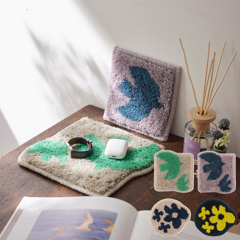 楽天市場】ミニマット | shesay フック織り ミニラグ 全2サイズ2色