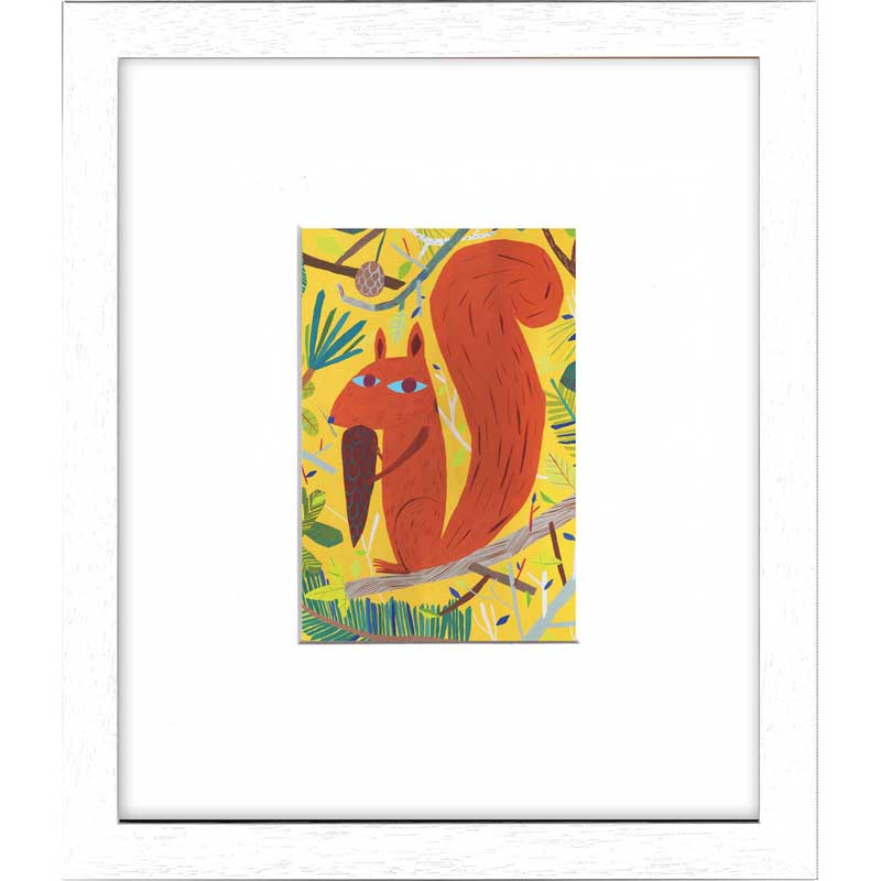 最終価格。マッティ　ピックヤムサ　原画　額入り フィンランドデザイナー マッティ・ピックヤムサ 原画 【 Matti