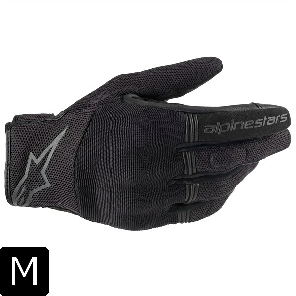alpinestars/アルパインスターズ Mサイズ COPPER GLOVE 10 BLACK グローブ 通勤 通学 moto バイク用 バイク好き ギフト