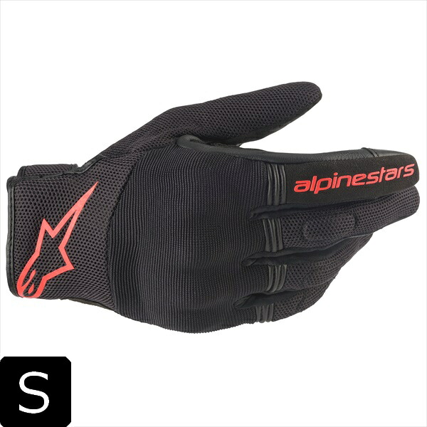 納期未定入荷後発送 alpinestars/アルパインスターズ Sサイズ COPPER GLOVE 1030BLACKREDFLUO グローブ 通勤 通学 moto バイク用 バイク好き ギフト