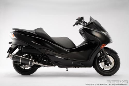 マフラー 送料無料 BEAMS[ビームス]マフラー フォルツァ/FORZA Z/X 08～ SS400カーボン B127-11-000 バイク好き ギフト お買い物マラソン 開催