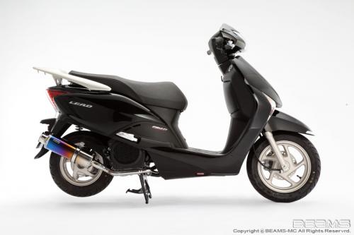 マフラー 送料無料 BEAMS[ビームス]マフラー リード110/LEAD110 前期モデル SS300チタン B131-09-000 バイク好き ギフト お買い物マラソン 開催｜アイネット店