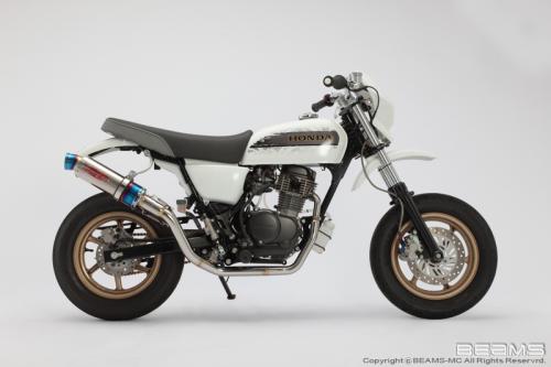 マフラー 送料無料 BEAMS[ビームス]マフラー APE100 D/エイプ100D R-EVO[レーシングエヴォ]改　SPEC-2 B140-53-011 バイク好き ギフト お買い物マラソン 開催