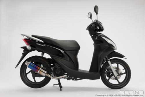 マフラー 送料無料 BEAMS[ビームス]マフラー ディオ110/Dio110 SS300チタン B142-09-000 バイク好き ギフト お買い物マラソン 開催｜アイネット店