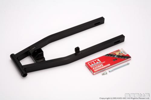 マフラー 送料無料 BEAMS[ビームス] APE50/エイプ50 ロングスイングアーム B107-38-006 バイク好き ギフト
