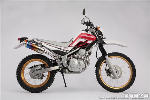 楽天市場】セロー250 トリッカー バイクマフラー XT250X ソリッド