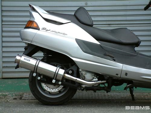 マフラー 送料無料 BEAMS[ビームス]マフラー マジェスティ250 SG01J SS400ソニック B206-10-000 バイク好き ギフト お買い物マラソン 開催