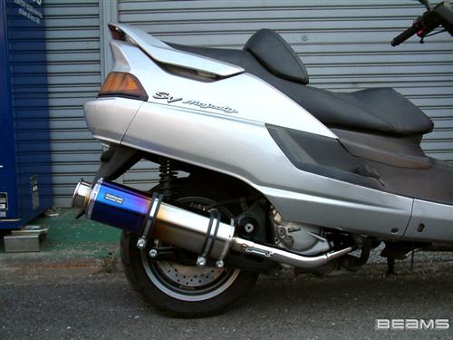 マフラー 送料無料 BEAMS[ビームス]マフラー マジェスティ250 4HC SS400チタン B204-12-000 バイク好き ギフト お買い物マラソン 開催