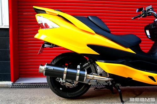 マフラー 送料無料 BEAMS[ビームス]マフラー スカイウェイブ250 CJ45 SS400カーボン B312-11-000 バイク好き ギフト お買い物マラソン 開催
