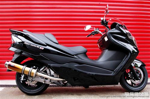 マフラー 送料無料 BEAMS[ビームス]マフラー スカイウェイブ250 CJ44 SS400チタン B310-18-000 バイク好き ギフト お買い物マラソン 開催
