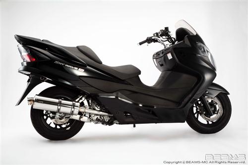 マフラー 送料無料 BEAMS[ビームス]マフラー スカイウェイブ250 CJ44 ST OVAL B310-20-000 バイク好き ギフト お買い物マラソン 開催