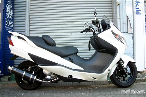 マフラー 送料無料 BEAMS[ビームス]マフラー スカイウェイフ゛250 CJ43 SS400カーボン B305-11-000 バイク好き ギフト お買い物マラソン 開催