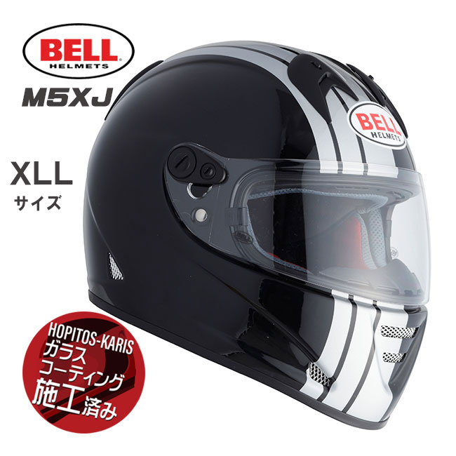 BELL HELMETS ベル ヘルメット M5XJ TRIPLE BLACK/SILVER トリプル ブラック/シルバー M5XJ18/XXL オートバイ用ヘルメット お買い物マラソン 開催