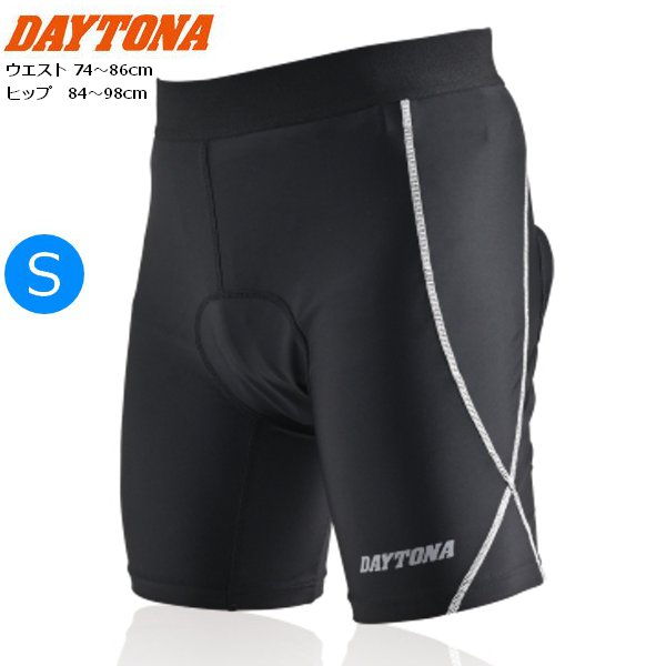 デイトナ/DAYTONA DI-014 スポーツゲルパンツ アクティブモード 62243 ブラック Sサイズ バイク用 moto ツーリング 通勤通学 体圧を効果的に分散 長時間のライディングでも負担を軽減