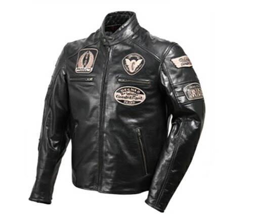 【送料無料】 【DEGNER】 デグナー 19WJ-24 ﾚｻﾞｰｼﾞｬｹｯﾄ ﾌﾞﾗｯｸ ｻｲｽﾞＭ バイク好き ギフト お買い物マラソン 開催