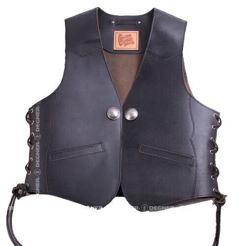 楽天市場】オイルレザーベスト Bタイプ 黒【サドルベスト/革ベスト