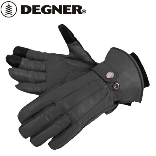【DEGNER】 デグナー WG-34 ｳｨﾝﾀｰｸﾞﾛｰﾌﾞ WINNTER GLOVE ﾌﾞﾗｯｸ ｻｲｽﾞ2XL バイク好き ギフト