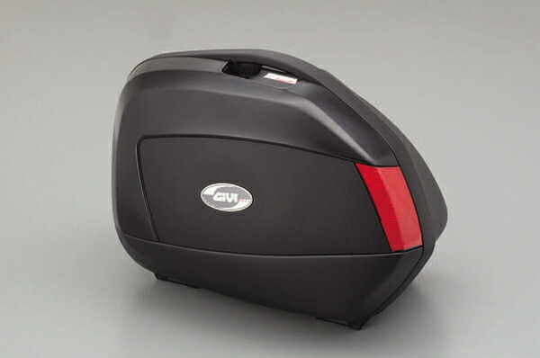 【送料無料】【GIVI[ジビ]】 バイク用 ボックス サイドケース V35N 未塗装ブラック（黒） 左右セット【68068】 バイク好き ギフト