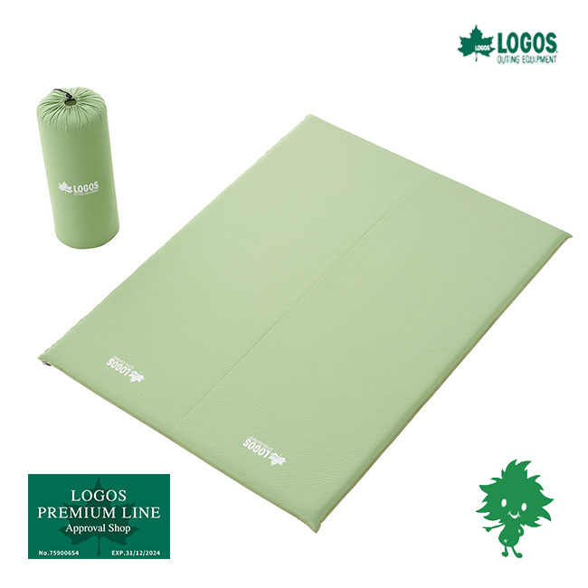 楽天市場】ロゴス LOGOS 超厚 セルフインフレートマット DUO デュオ 2