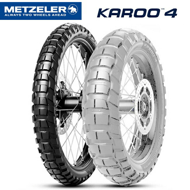 楽天市場】METZELER/メッツラー KAROO4 F 90/90-21 54T M+S TL タイヤ