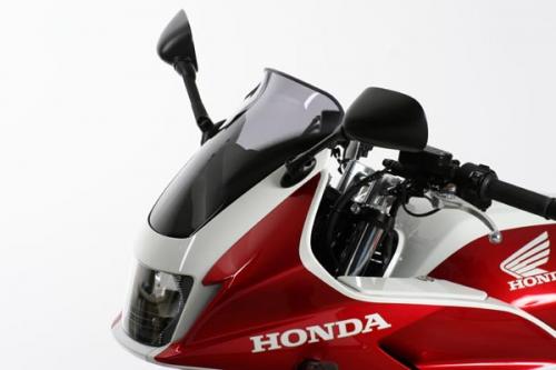 【MRA】[エムアールエー]スポイラースクリーン MS049C/S CB1300SB 05-09 【スモーク】 バイク好き ギフト お買い物マラソン 開催｜アイネット店